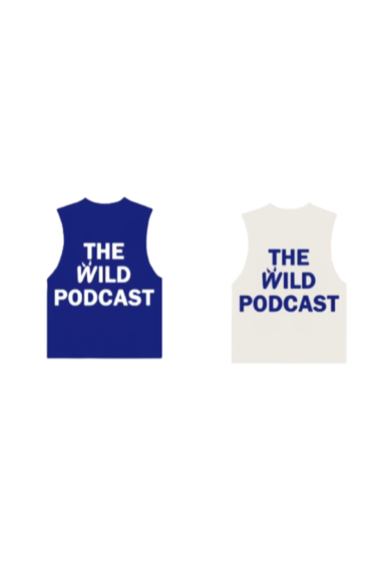 THE WILD PODCAST TANK TOP/ CUT TEE